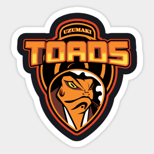 Uzumaki Toads Sticker